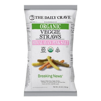 The Daily Crave 有機粉紅鹽蔬菜條 709公克
