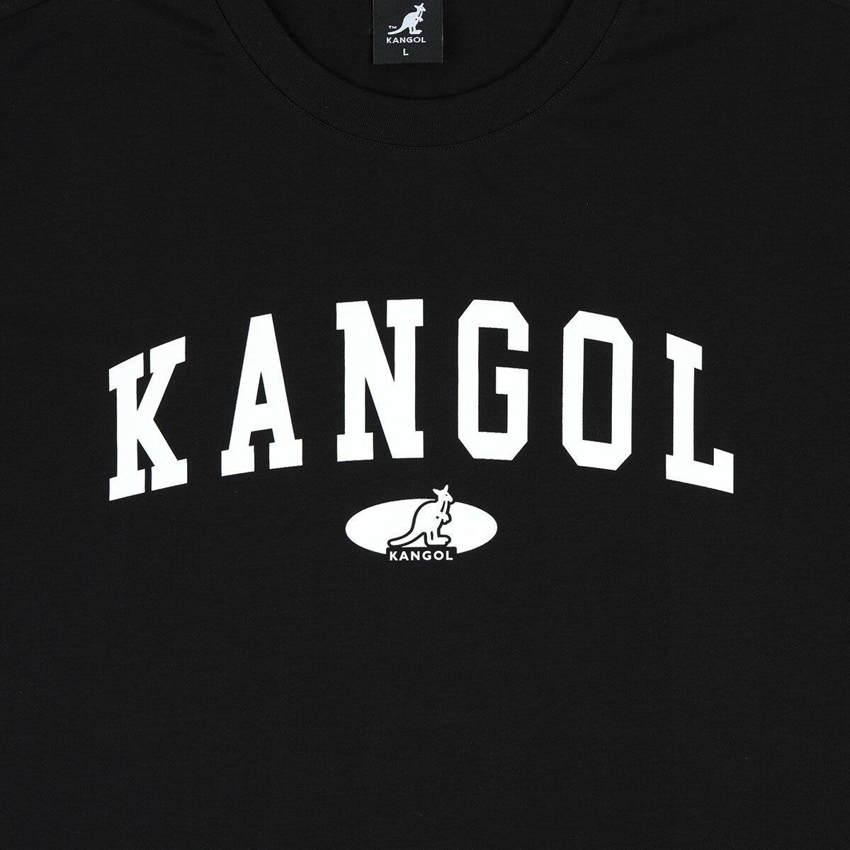 KANGOL 男短袖上衣 黑