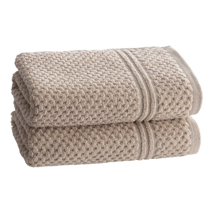 Grandeur 快乾毛巾 6入組 40公分 X 71公分 金/綠/淺藍