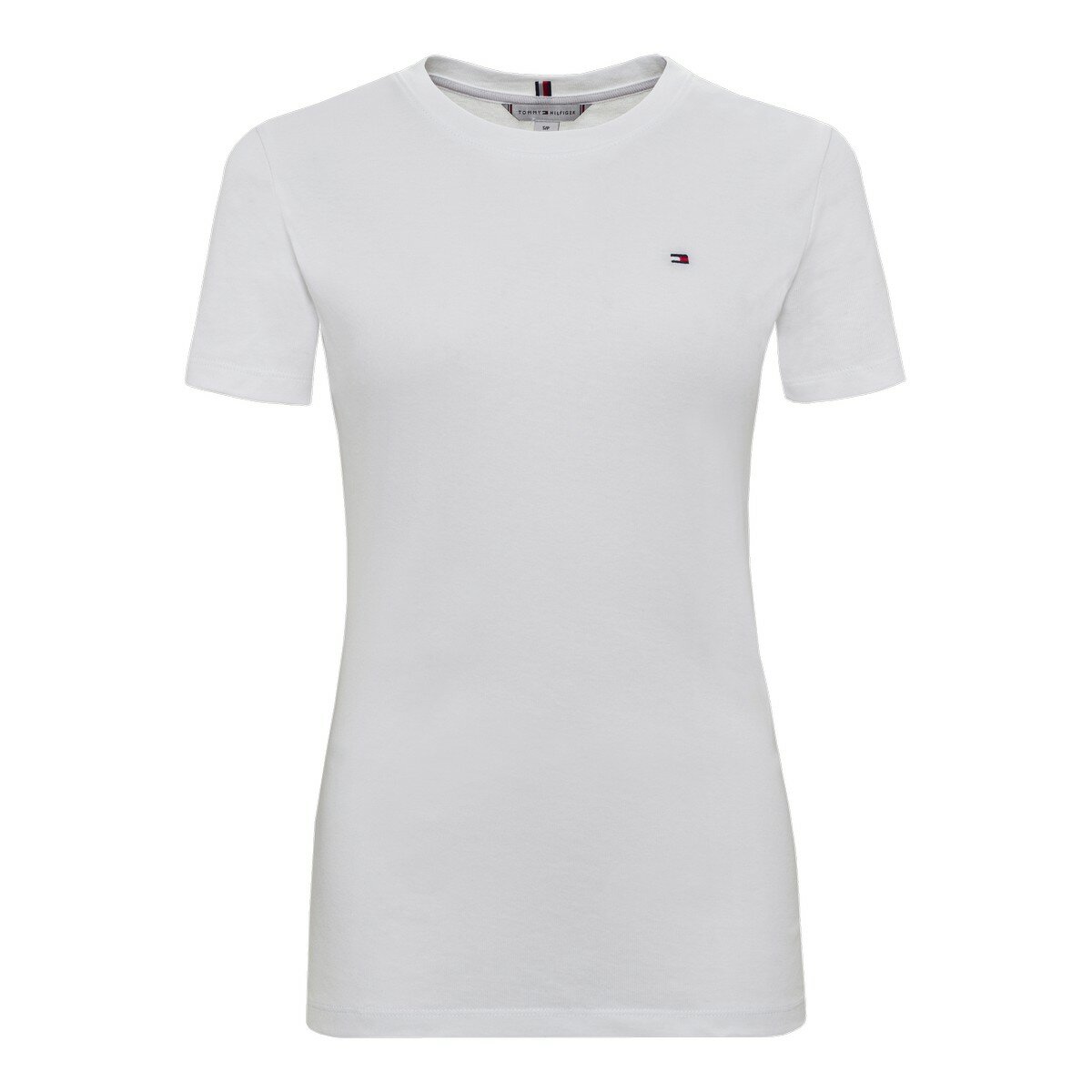 Tommy Hilfiger 女圓領短袖上衣 白 Tommy Hilfiger 女圓領短袖上衣 白