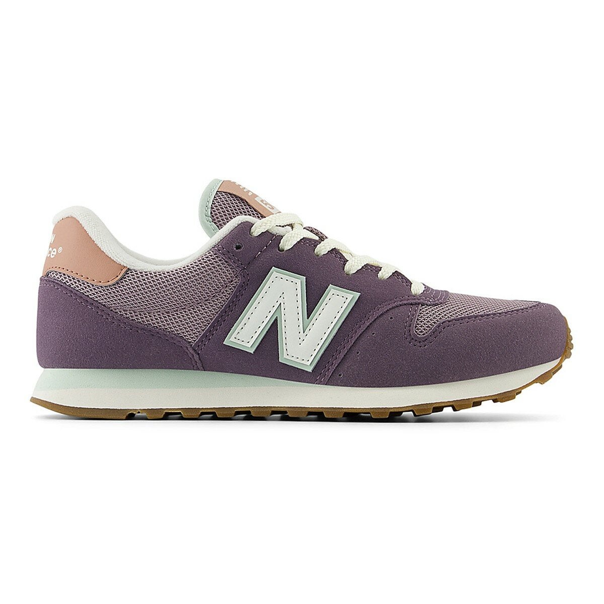 Sepatu Lari Retro Wanita New Balance 500 Ungu US 7