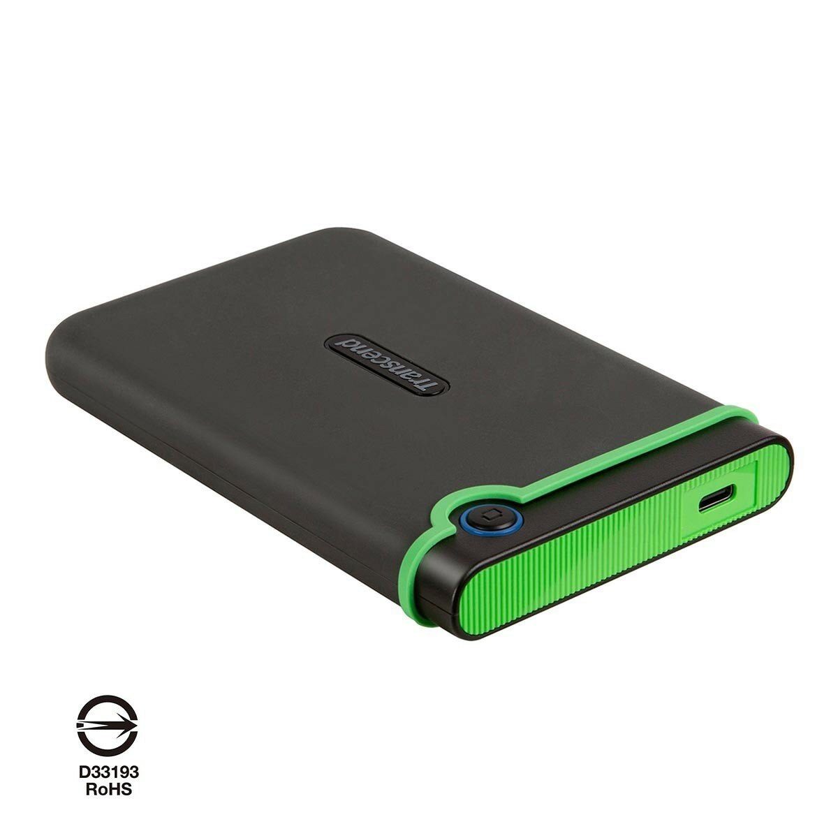 創見 StoreJet 25M3C行動硬碟 2.5吋 2TB 附Type-C to Type-C及Type-C to Type-A傳輸線