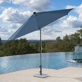 Sunvilla 10呎 LED 戶外遮陽傘 藍色