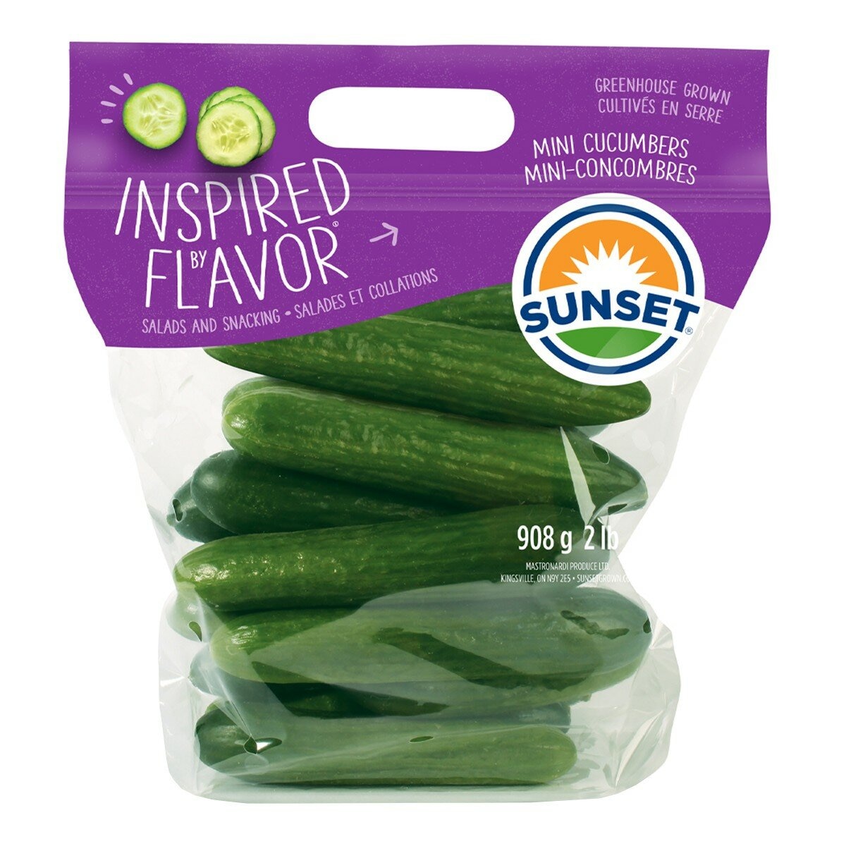 空運加拿大迷你小黃瓜 908公克