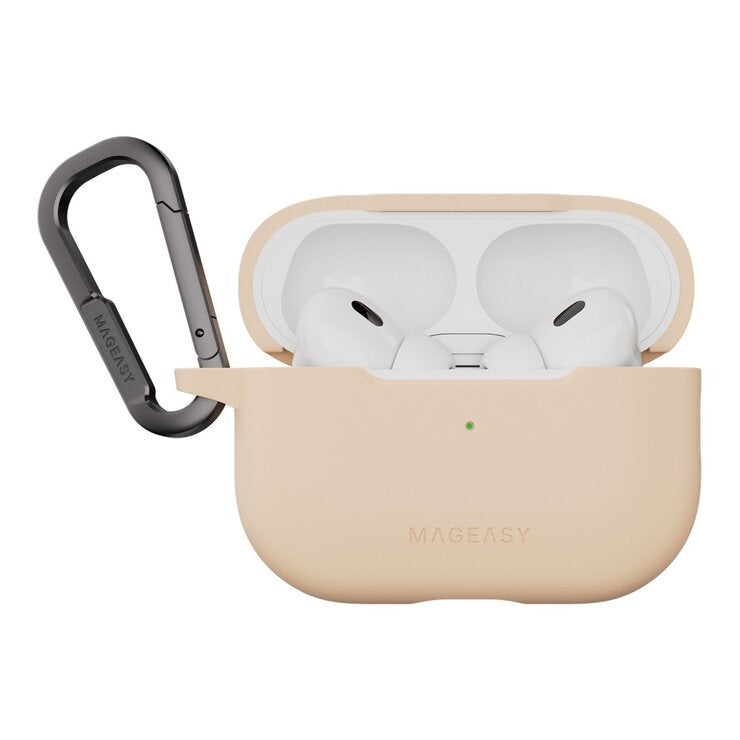 MAGEASY Skin 耳機保護殼 AirPods Pro 1 & 2 貝殼粉