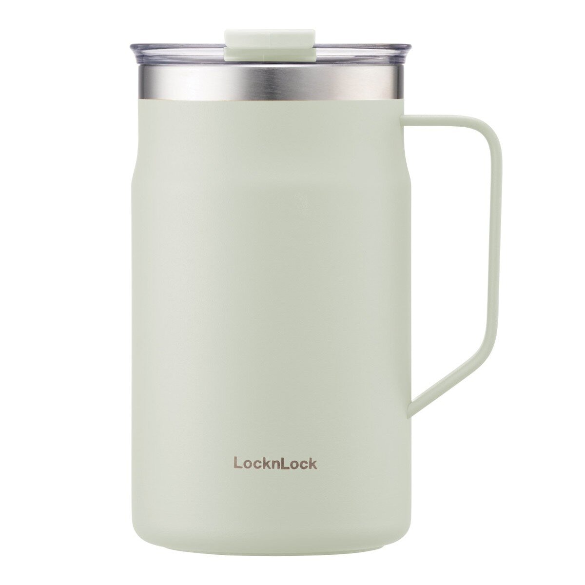 LocknLock 都會馬克咖啡杯 600毫升 X 2件組 淺綠+淺紫