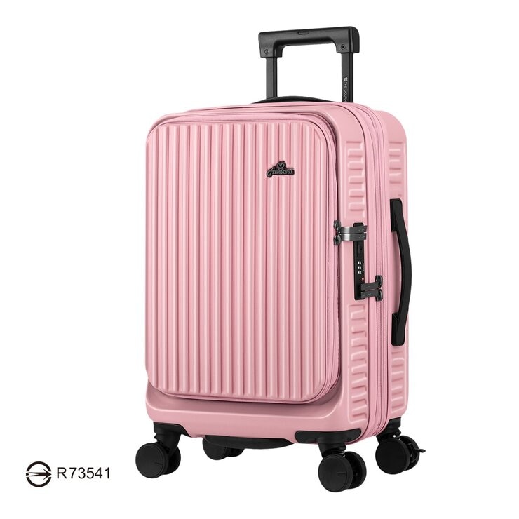 Arowana 20吋 河馬煞車行李箱 (2.0) 丹鶴粉