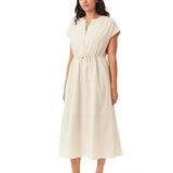 Scotch & Soda 女無袖連身洋裝 米白