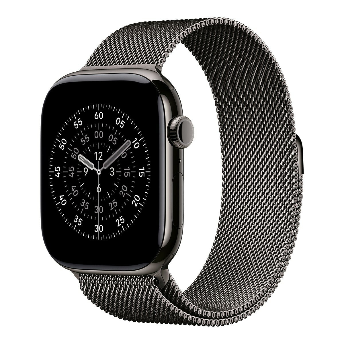 Apple Watch Series 11 GPS + 行動網路 46公釐 石瓦色鈦金屬錶殼 附石瓦色米蘭式錶環 S/M