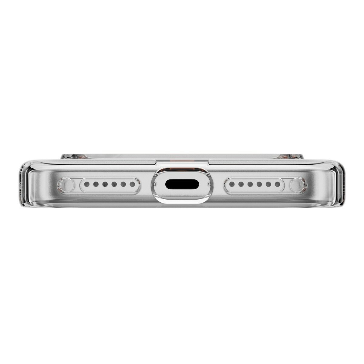 MAGEASY Bright M 不發黃軍規磁吸透明殼 iPhone 17 Pro(珊瑚磁圈) + 鏡頭保護貼Lenz(炫彩) + Vetro 9H 鋼化玻璃保護膜