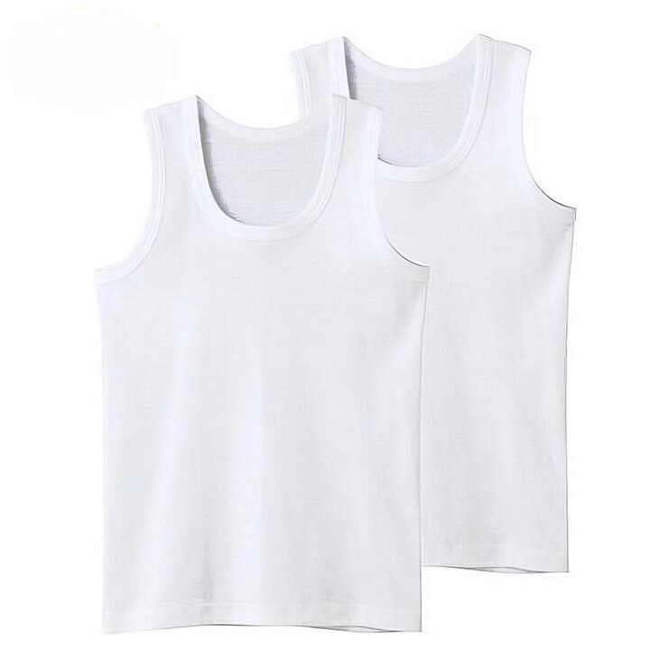 郡是 純棉男童背心 2-Pack