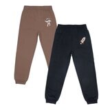 Pekkle 兒童運動長褲二件組