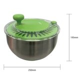 Rollkitchen 不鏽鋼盆沙拉蔬果脫水器