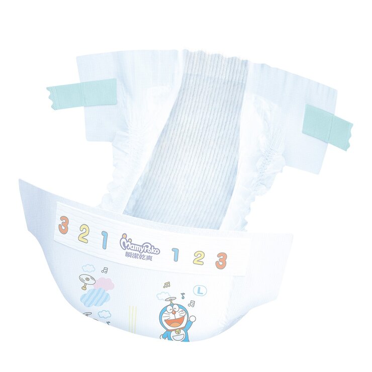 滿意寶寶 瞬潔乾爽 哆啦A夢紙尿褲 L號 192片