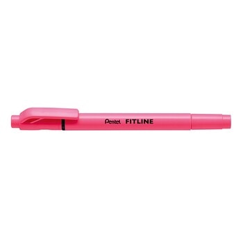 Pentel Fitline 雙頭螢光筆 20支 粉紅色 Pentel Fitline 雙頭螢光筆 20支 粉紅色
