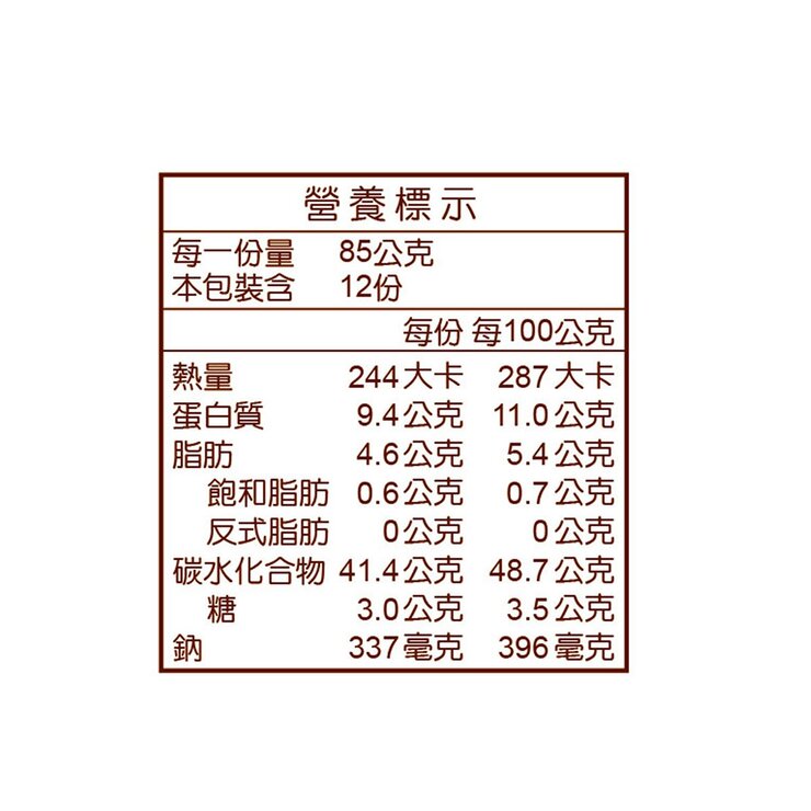 義美 熱狗麵包 1020公克
