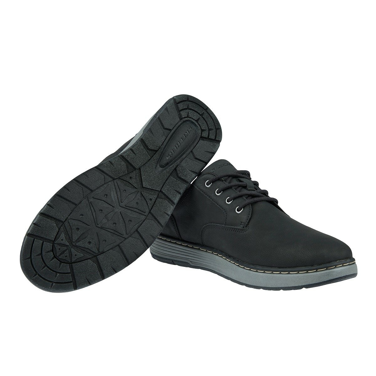 Skechers 男休閒運動鞋 黑