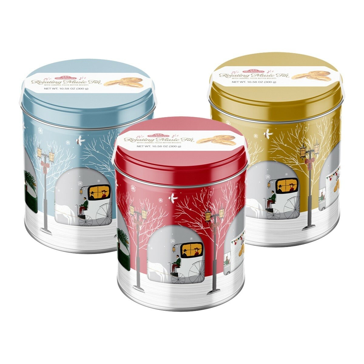 Stockmeyer 焦糖餅乾音樂盒 300公克