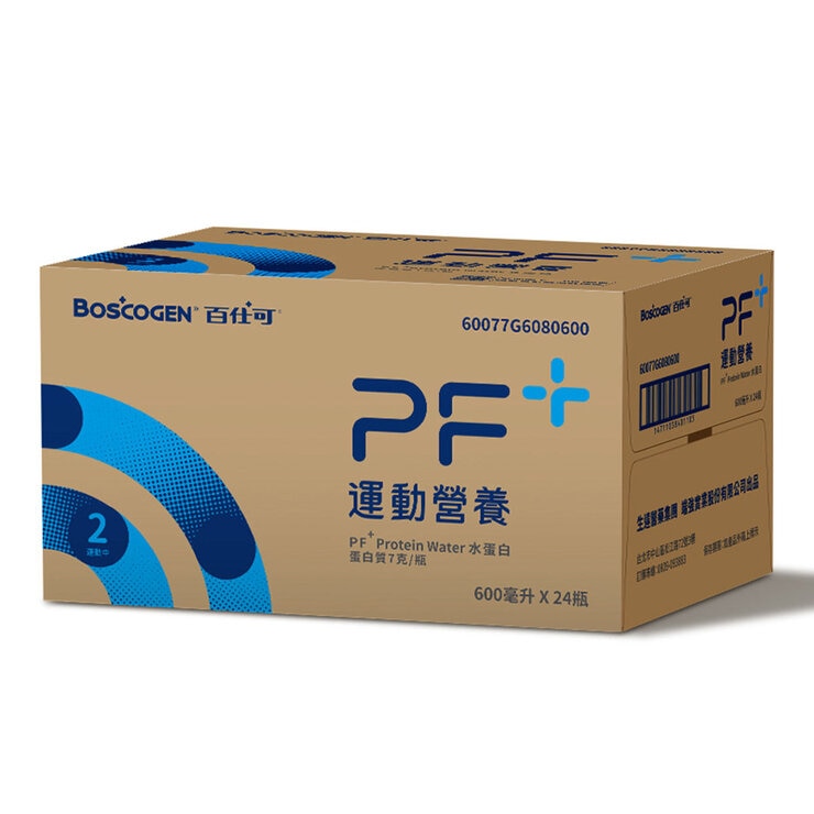 BOSCOGEN PF+ Power Post-Workout Protein Drink Chocolate Flavors 310 ml X 12-Pack