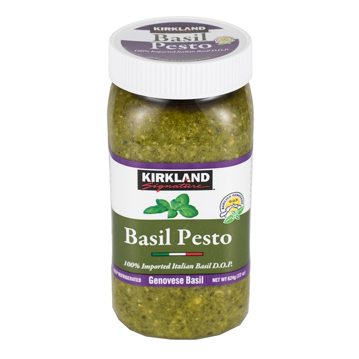 科克蘭 冷藏義大利羅勒調味醬 624公克