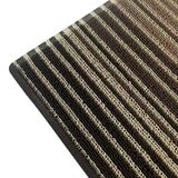Korhani Studio 條紋地墊 60公分 X 90公分 X 0.7公分 咖