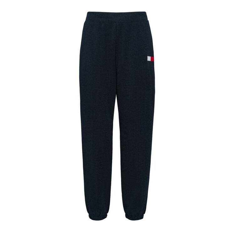 Tommy Hilfiger 女刺繡Logo休閒束口長褲 深藍 Tommy Hilfiger 女刺繡Logo休閒束口長褲 深藍