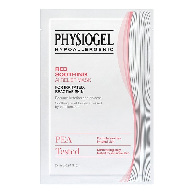 PHYSIOGEL 潔美淨 層脂質安撫修護AI羽絲面膜 20入組