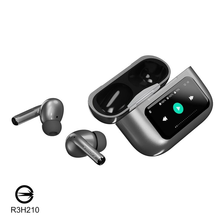 飛利浦 觸控螢幕真無線藍芽耳機 TAT2630 - 黑/銀