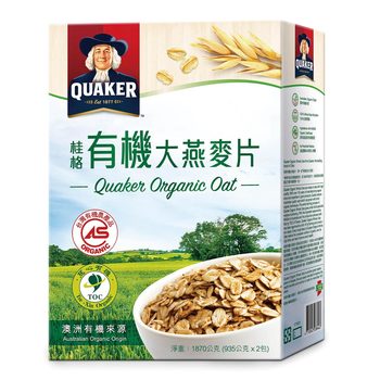 桂格有機大燕麥片 935公克 X 2入 桂格有機大燕麥片 935公克 X 2入