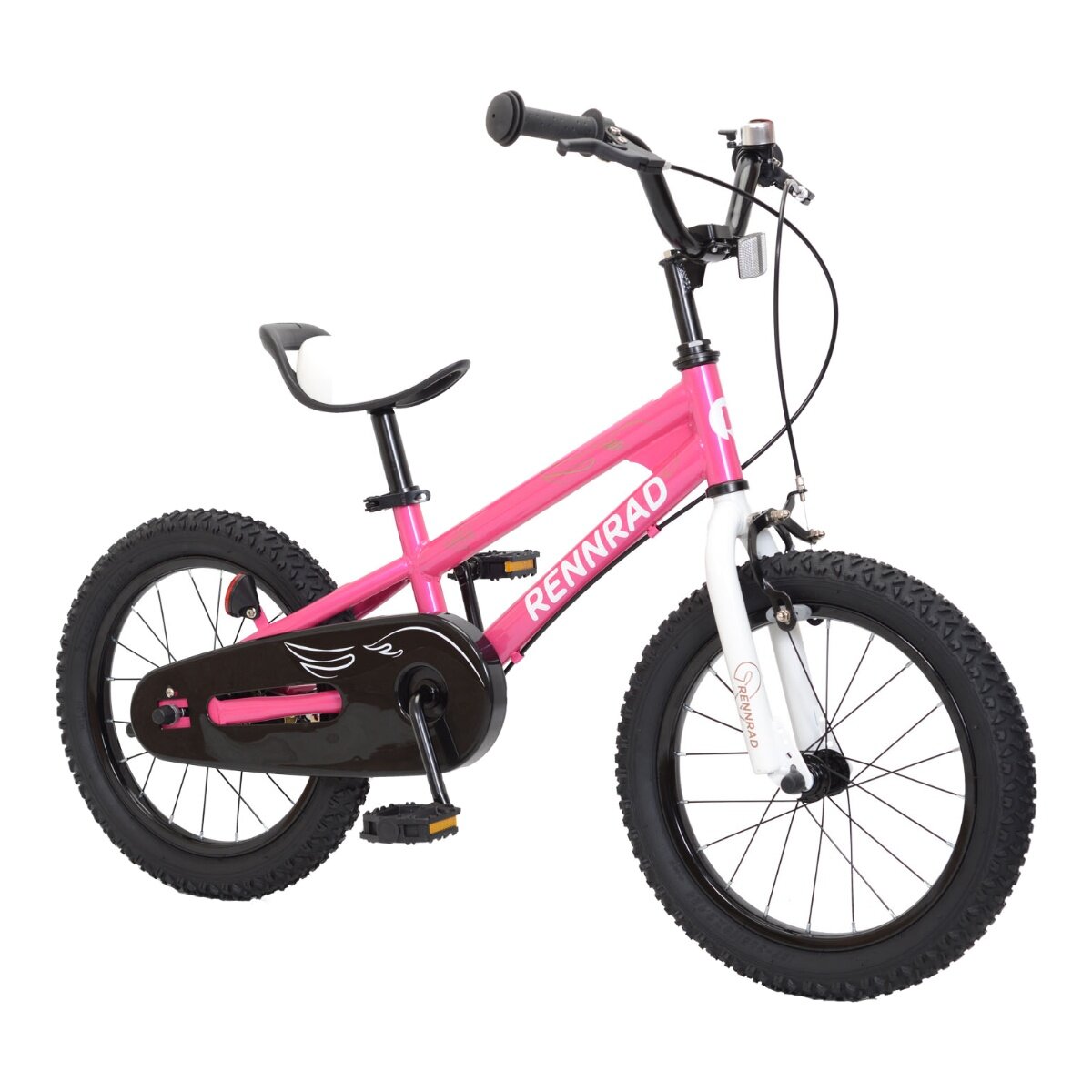 瑞瓦德 16 吋兒童腳踏車 桃紅色