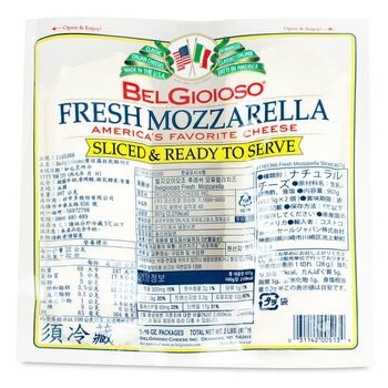 BelGioioso 摩佐羅拉乾酪切片 907g