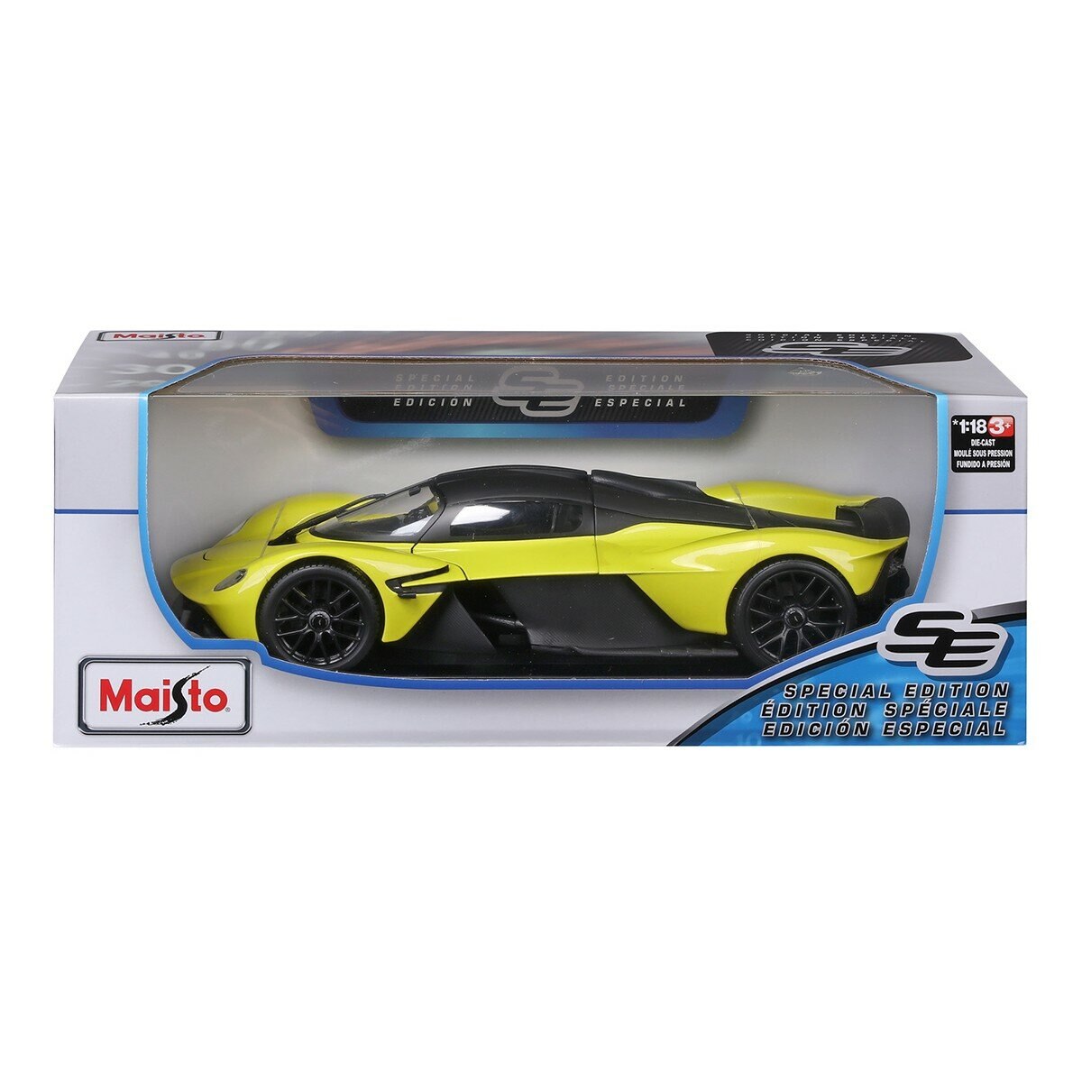 Maisto 1:18 收藏模型車 2022 Aston Martin Valkyrie