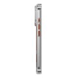 MAGEASY Bright M 不發黃軍規磁吸透明殼 iPhone 17 Pro(珊瑚磁圈) + 鏡頭保護貼Lenz鈦合金(鈦白) + Vetro 9H 鋼化玻璃保護膜