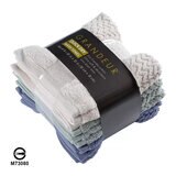 Grandeur 快乾方巾九入組 400GSM 33公分 X 33公分