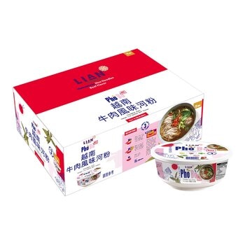 Lian 越南牛肉風味河粉 70公克 X 12入