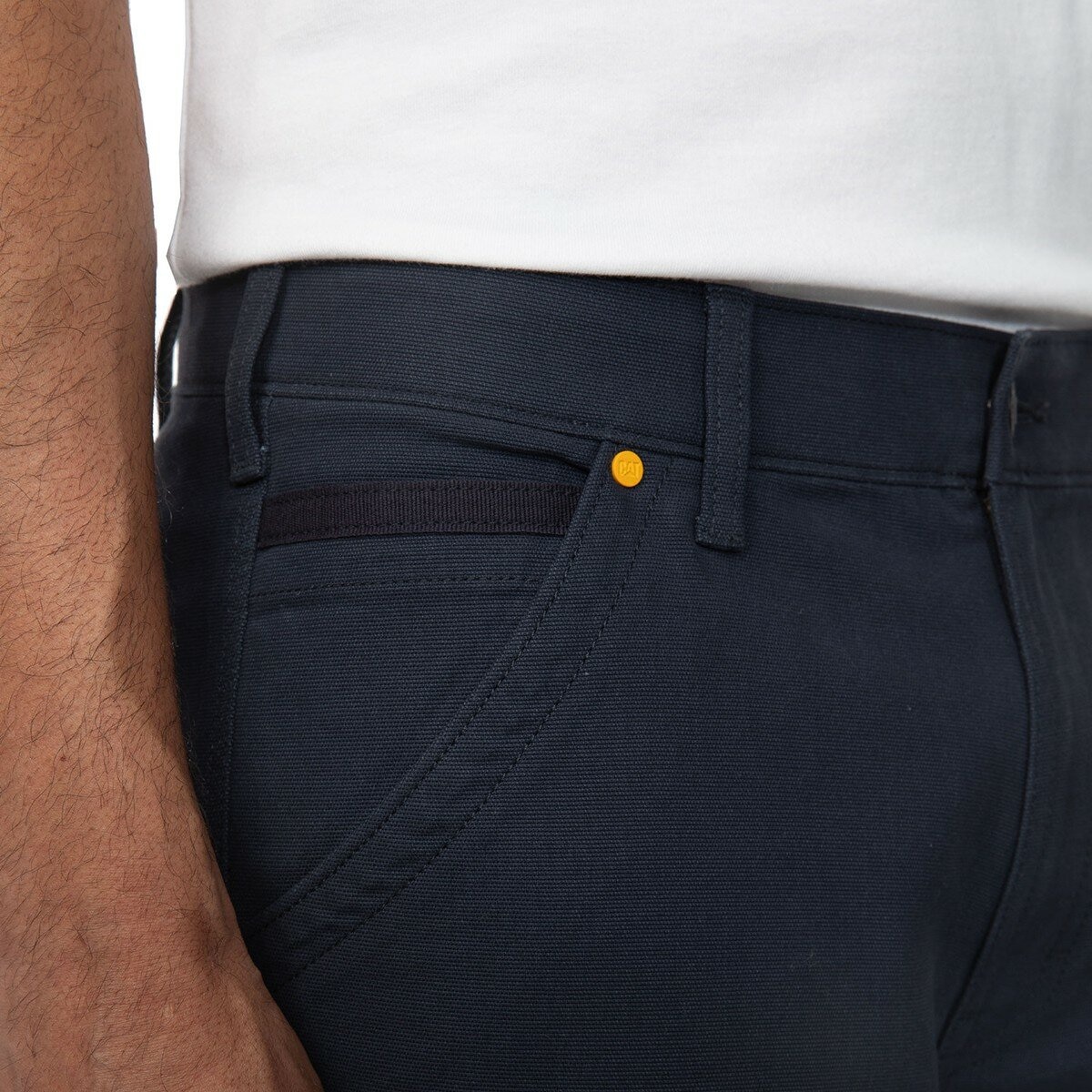 Caterpillar 男工作長褲 深藍