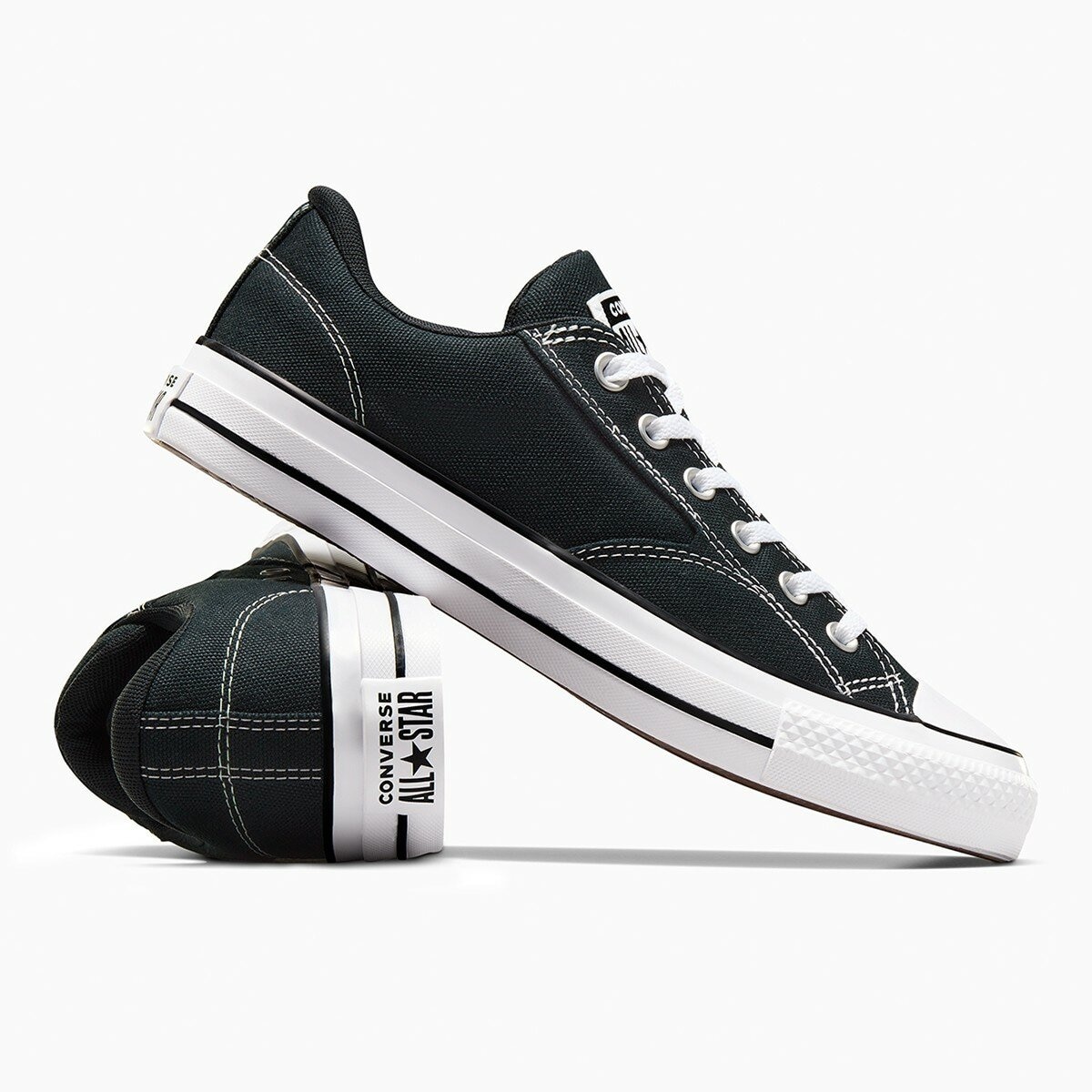 Converse 女低筒帆布鞋 黑