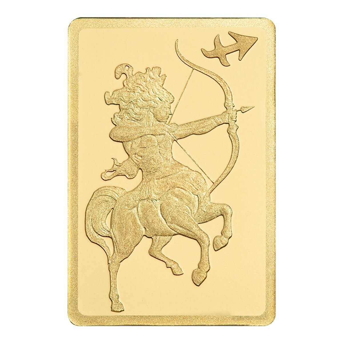 PAMP 12星座黃金條塊 999.9純金 0.5公克 射手座