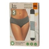 Jezebel 女有機棉內褲 5入組 XXL