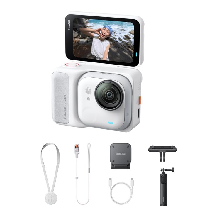 Insta360 GO Ultra 運動攝影機套裝組 Insta360 GO Ultra 運動攝影機套裝組