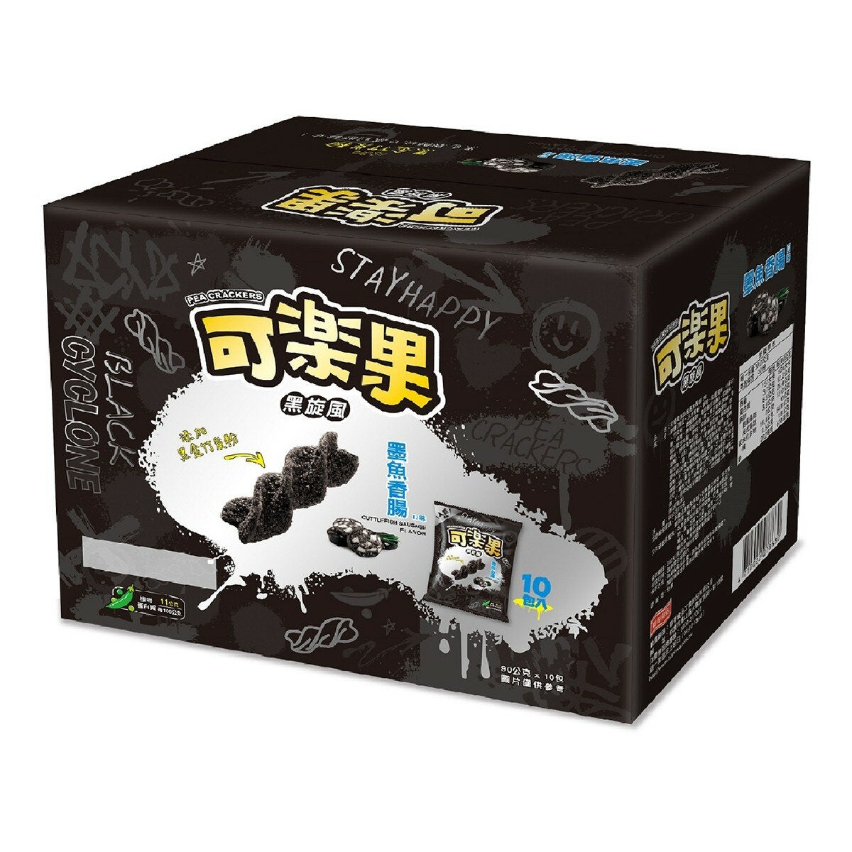 可樂果 墨魚香腸口味 90公克 X 10包 共900公克