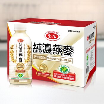 愛之味 純濃燕麥 340毫升 X 12入/組 愛之味 純濃燕麥 340毫升 X 12入/組