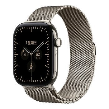 Apple Watch Series 12 (GPS + 行動網路) 46公釐 鈦金屬錶殼 米蘭式錶環