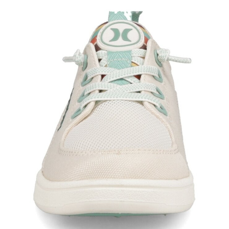 Hurley 女帆布鞋 米