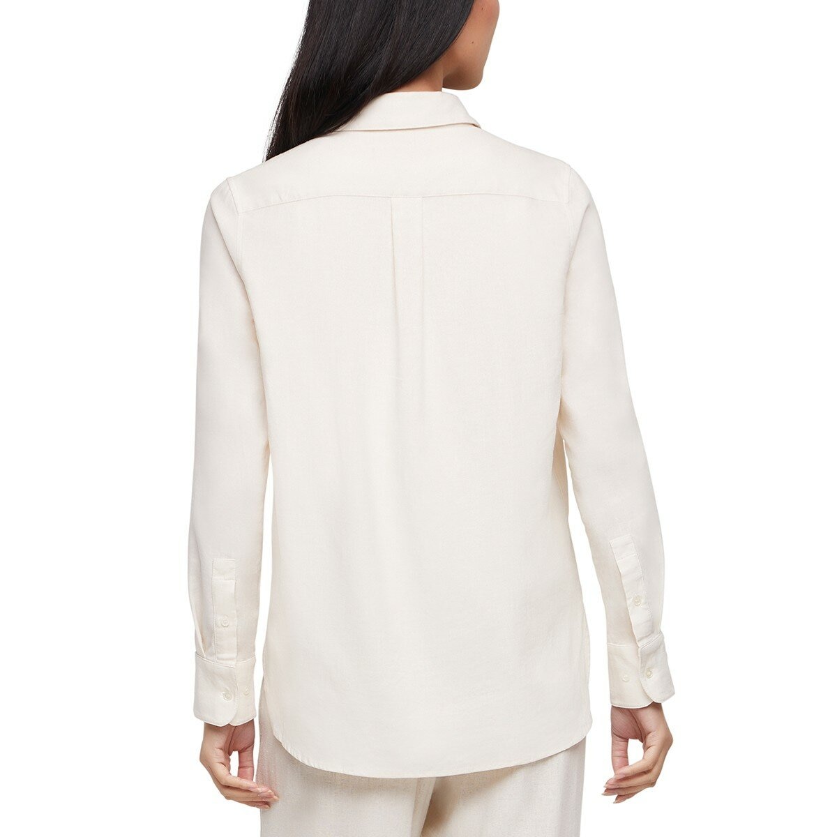 Banana Republic 女長袖襯衫 白