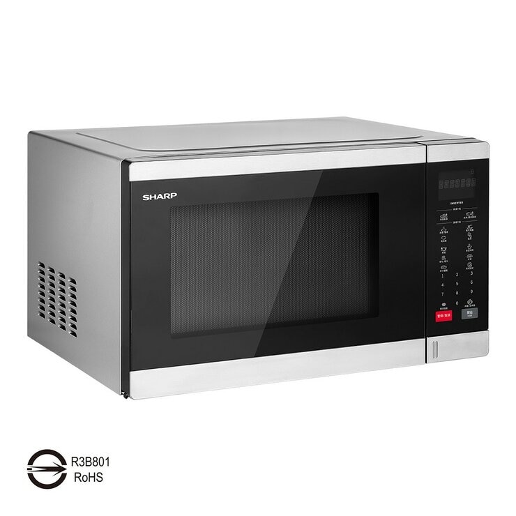 夏普 34公升微電腦觸控式變頻微波爐 R-TT34SS-S