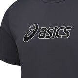 Asics 男短袖運動上衣 深灰 Asics 男短袖運動上衣 深灰