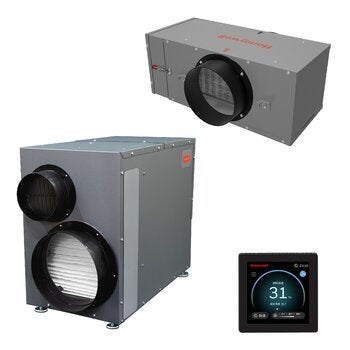 Honeywell 智慧型全戶式除濕清淨優惠套裝 DR120+FC600 PLUS (含基本安裝工程)