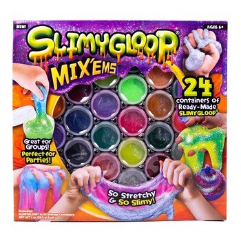 Slimy Gloop 歡樂組合包黏土24入 Slimy Gloop 歡樂組合包黏土24入