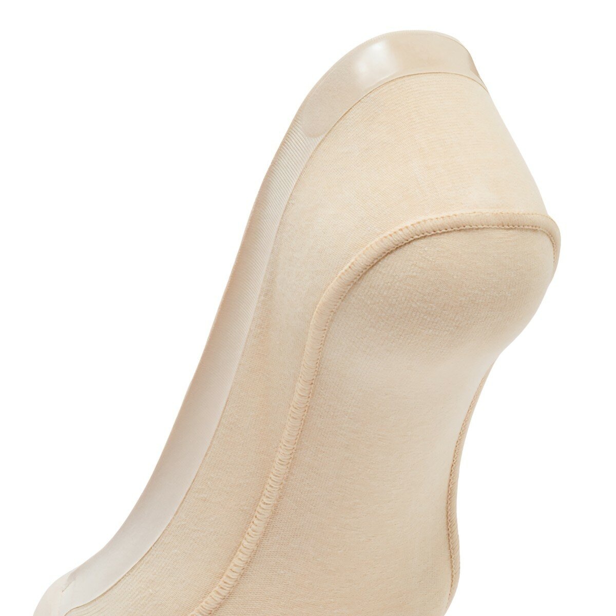 郡是 女厚款隱形襪 三入組 米